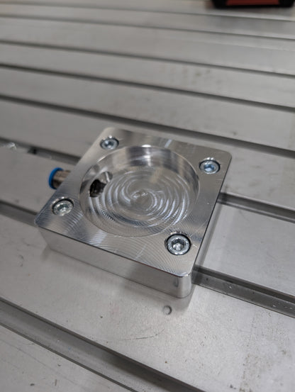 Aufnahme für Schmalz Innospann auf 50mm T-Nutenplatte